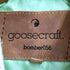 goosecraft bomber056 パッチ レザー キルティング 切替スカジャン レディース import:S
