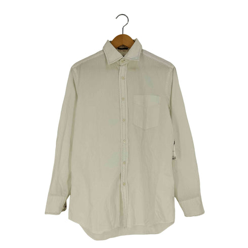 ポールスミスロンドン Paul Smith LONDON シャドーストライプ ポケット ハンドステッチ シャツ メンズ import:M
