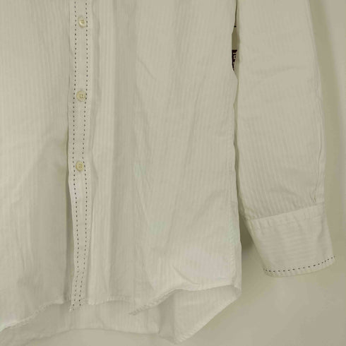 ポールスミスロンドン Paul Smith LONDON シャドーストライプ ポケット ハンドステッチ シャツ メンズ import:M