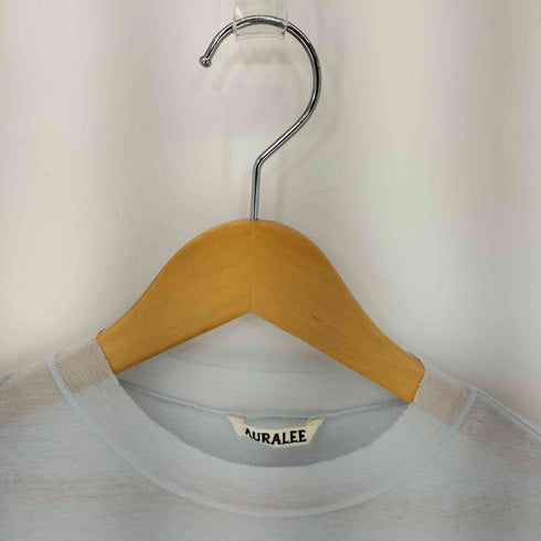 オーラリー AURALEE 22SS GIZA SUPER HIGH GAUGE SHEER RIB TEE レディース JPN:1