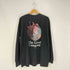 ザグッドカンパニー THE GOOD COMPANY 両面プリント クルーネック ロングスリーブTシャツ ロンT メンズ