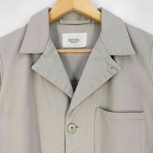 ズッカトラバイユ ZUCCa TRAVAIL キャンバス コットン ロング カバーオール メンズ ONE SIZE