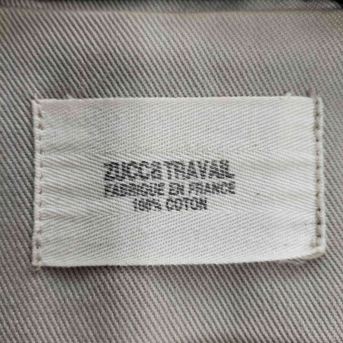ズッカトラバイユ ZUCCa TRAVAIL キャンバス コットン ロング カバーオール メンズ ONE SIZE
