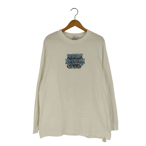 ヘルレイザー HELLRAZOR DOWN NORTH CAMP プリント クルーネック ロングスリーブTシャツ ロンT メンズ import:XL