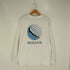ヘルレイザー HELLRAZOR DOWN NORTH CAMP プリント クルーネック ロングスリーブTシャツ ロンT メンズ import:XL