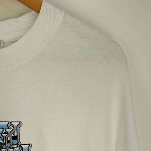 ヘルレイザー HELLRAZOR DOWN NORTH CAMP プリント クルーネック ロングスリーブTシャツ ロンT メンズ import:XL