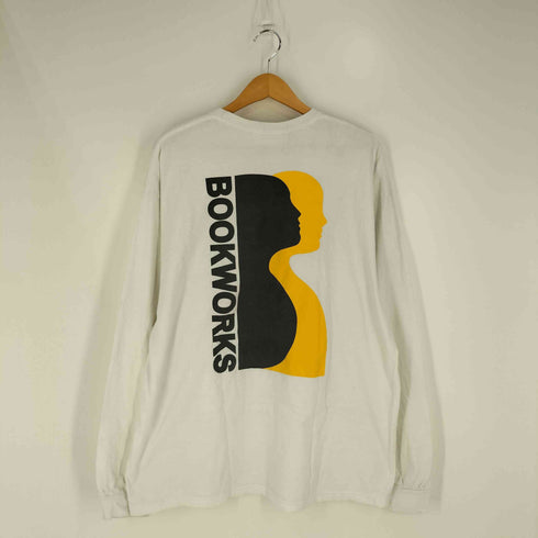 BOOK WORKS Profile Tee プリント ロングスリーブTシャツ ロンT メンズ XX