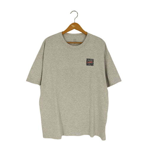ルックスタジオ LQQK STUDIO Zebra Logo Tee ゼブラ ロゴ プリント クルーネックTシャツ メンズ import:XL