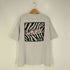 ルックスタジオ LQQK STUDIO Zebra Logo Tee ゼブラ ロゴ プリント クルーネックTシャツ メンズ import:XL