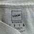 ルックスタジオ LQQK STUDIO 両面ロゴプリント クルーネックTシャツ メンズ import:XL