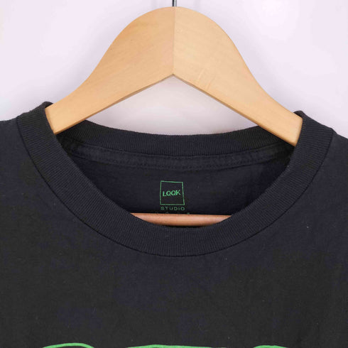 ルックスタジオ LQQK STUDIO 369 Classic Logo Tee プリント クルーネックTシャツ メンズ import:XL