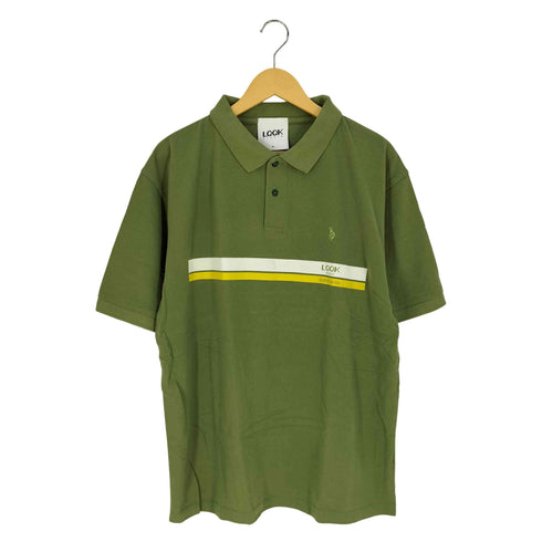 ルックスタジオ LQQK STUDIO Stripe Polo Shirt ストライプ ポロシャツ メンズ import:XL