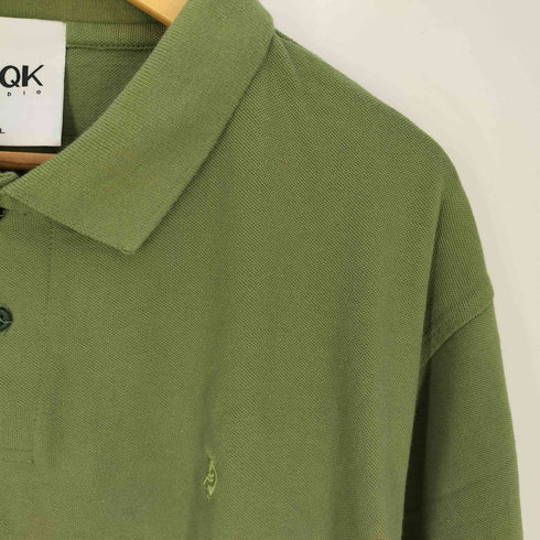 ルックスタジオ LQQK STUDIO Stripe Polo Shirt ストライプ ポロシャツ メンズ import:XL