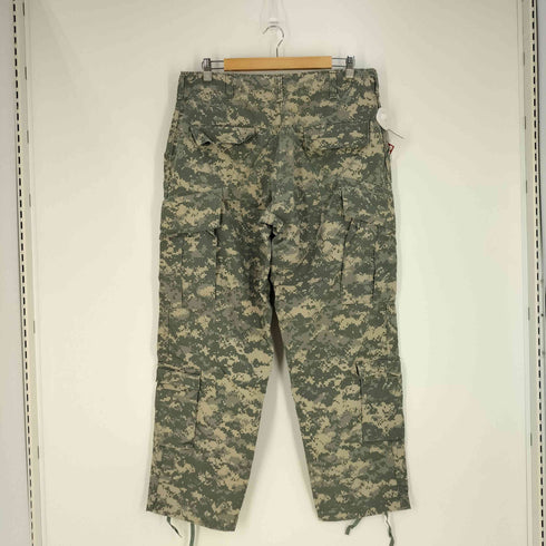 ユーエスアーミー U.S. ARMY 米軍 デジタルカモ 迷彩 紺バットユニフォーム カーゴパンツ メンズ MEDIUM-SHORT