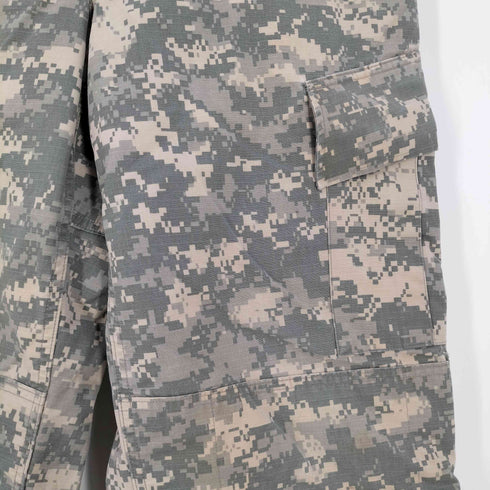 ユーエスアーミー U.S. ARMY 米軍 デジタルカモ 迷彩 紺バットユニフォーム カーゴパンツ メンズ MEDIUM-SHORT