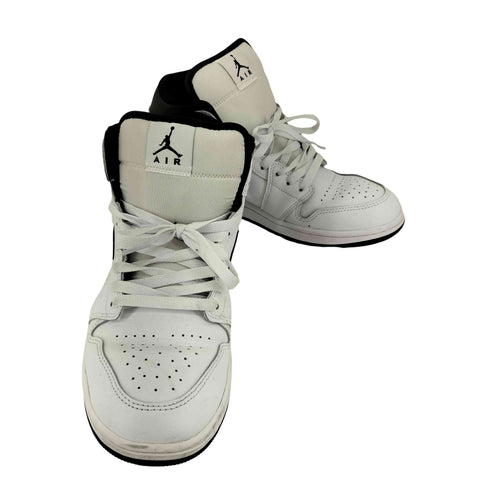 ジョーダンブランド JORDAN BRAND Air Jordan 1 Mid White/Black メンズ JPN:27.5