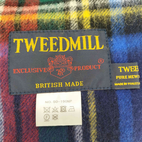 ツイードミル TWEEDMILL チェックストールマフラー レディース ONE SIZE