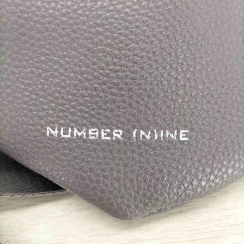N NUMBER エコレザーウエストバッグ メンズ