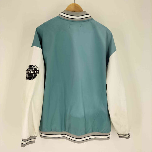 BOOST Alaska IWZHCNFCS プリント アームバイカラー スタジアムジャケット スタジャン メンズ import:XL