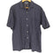destin MADE IN ITALY ドット柄シルク混開襟シャツ import メンズ