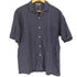destin MADE IN ITALY ドット柄シルク混開襟シャツ import メンズ
