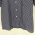 destin MADE IN ITALY ドット柄シルク混開襟シャツ import メンズ