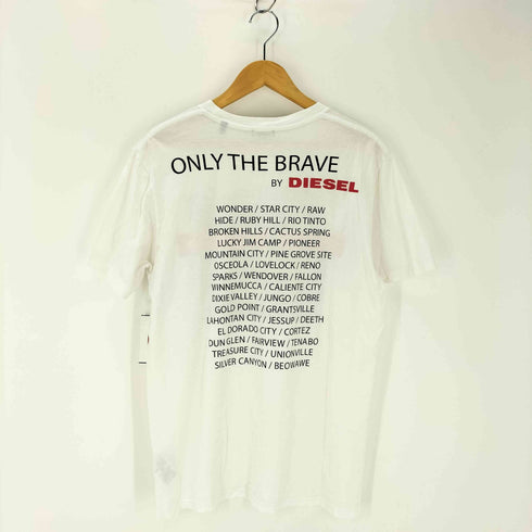 ディーゼル DIESEL 両面プリント 半袖Tシャツ メンズ import:L