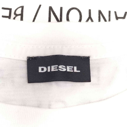 ディーゼル DIESEL 両面プリント 半袖Tシャツ メンズ import:L