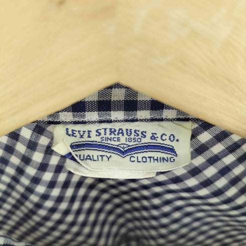 リーバイス LEVI STRAUSS&CO 紙タグ ギンガムチェックL/Sシャツ レディース