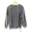 ザラ ZARA サイドジップ デニムクルーネックカットソー メンズ import:S