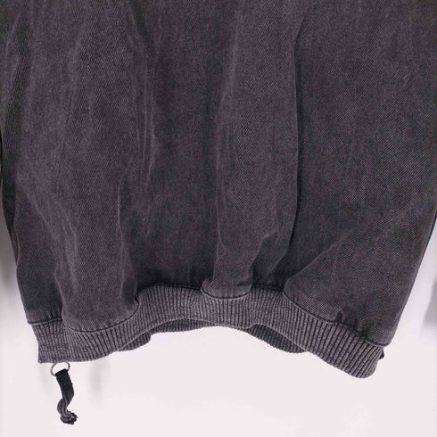 ザラ ZARA サイドジップ デニムクルーネックカットソー メンズ import:S