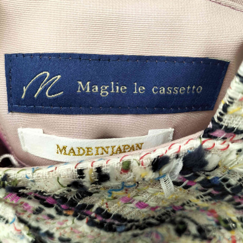 M maglie le cassetto ファンシーツイードジャンパースカート elegance レディース 7