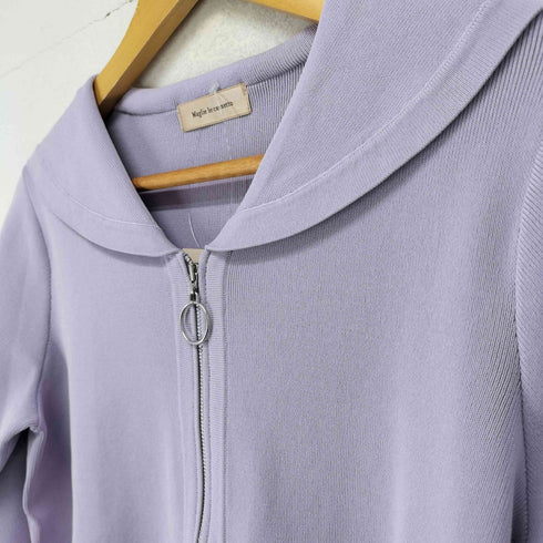 Maglie le cassetto セーラーカラージップカーディガン elegance レディース 9
