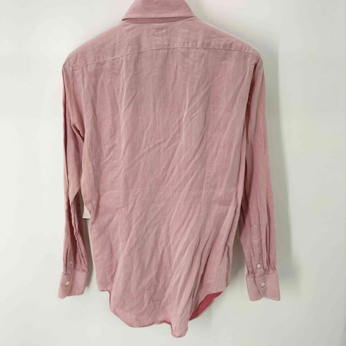 バーニーズニューヨーク BARNEYS NEWYORK CANCLINI ラウンドカラーL/Sシャツ メンズ 39/86