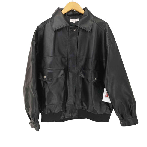 ロッキーモンロー Rocky Monroe オーバーサイズフェイクレザージャケット メンズ JPN:M
