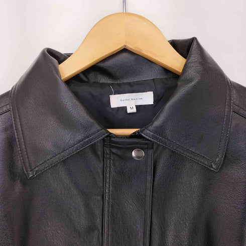 ロッキーモンロー Rocky Monroe オーバーサイズフェイクレザージャケット メンズ JPN:M