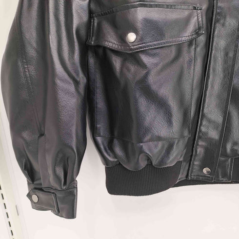 ロッキーモンロー Rocky Monroe オーバーサイズフェイクレザージャケット メンズ JPN:M