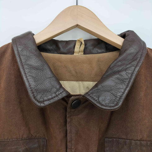 バブアー Barbour 80-90S 英国製 BASHMAN JACKET 3ワラント オイルド バッシュマン ジャケット メンズ import:XL