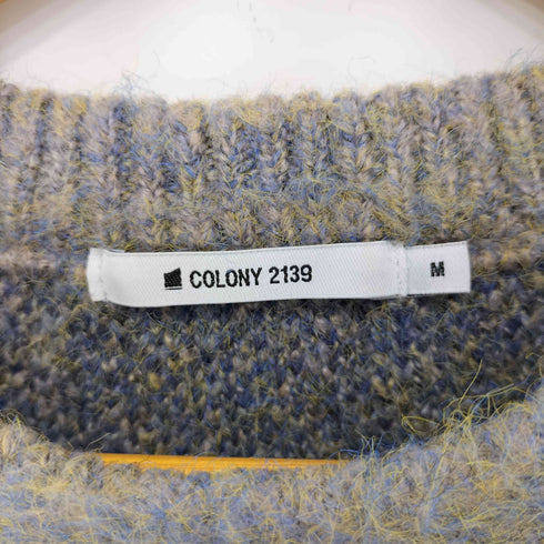コロニートゥーワンスリーナイン COLONY 2139 メランジシャギーロゴニット メンズ JPN:M