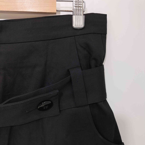 ヨウジヤマモト Yohji Yamamoto 2012SS コットンツイル フレアスカート レディース JPN:2
