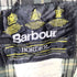 バブアー Barbour 80-90S 英国製 BORDER JACKET 3ワラント 裏地チェック オイルド ボーダー ジャケット メンズ C40 102cm