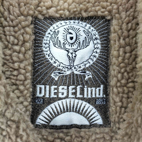 ディーゼル DIESEL 90s MADE IN ITALY パンドラ期 リバーシブル ムートンボアジャケット メンズ import:M