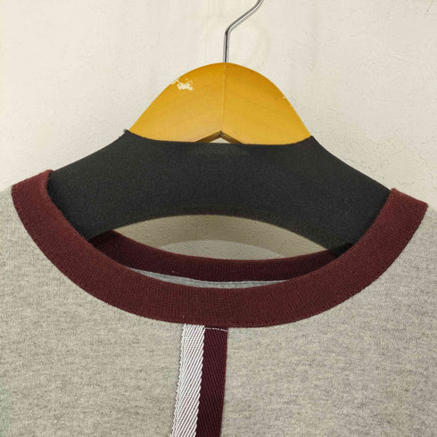 チャンピオン Champion 00s フロントロゴ刺繍 霜降りスウェット チョコチン メンズ import:XL
