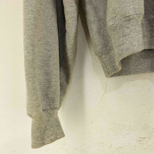 チャンピオン Champion 00s フロントロゴ刺繍 霜降りスウェット チョコチン メンズ import:XL