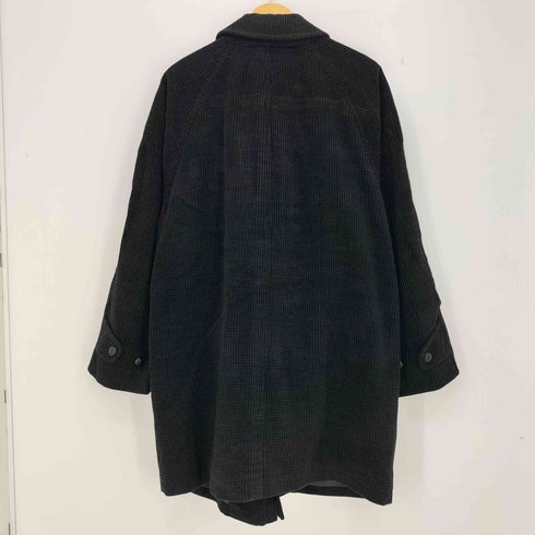 ダックスロンドン DAKS LONDON マルチポケット ラグラン コーデュロイウールコート メンズ import:L