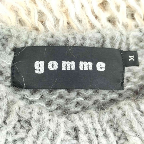 ゴム gomme ローゲージデザインニット レディース JPN:M