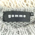 ゴム gomme ローゲージデザインニット レディース JPN:M