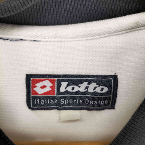 LOTTO センターライン ハーフジップポロシャツ sports メンズ