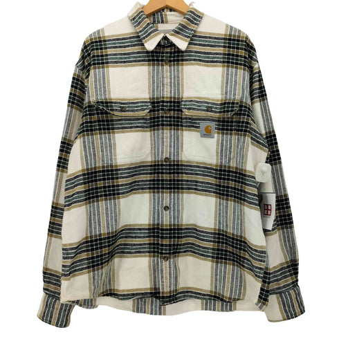 カーハートワークインプログレス Carhartt WIP 23AW L/S Hawkins Shirt ホーキンス ヘビーツイル チェック シャツ メンズ import:L