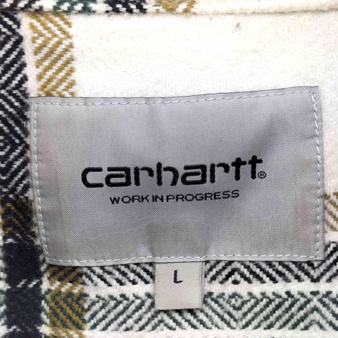 カーハートワークインプログレス Carhartt WIP 23AW L/S Hawkins Shirt ホーキンス ヘビーツイル チェック シャツ メンズ import:L